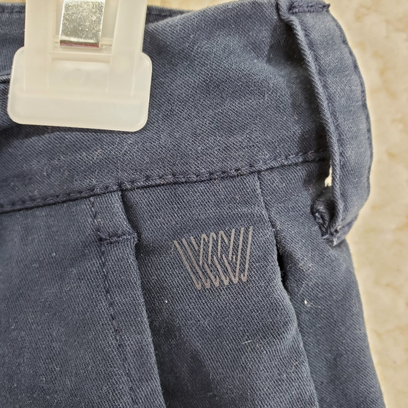 Mack Weldon 7” Shorts Men 34 Navy Chino Casual Comfort Maverick Tech Performance - Picture 9 of 12